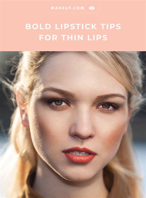 Wondering How To Apply Bold Lipstick On Thin Lips We Reached Out To A