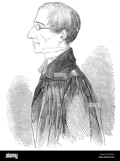 The Rev Mr Newman 1844 Portrait Of British Theologian Cardinal John