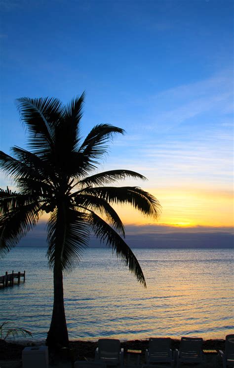 Sunset On Ambergris Caye Belize Belize Destinations Belize Vacations