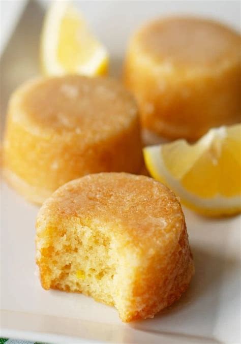 These Mini Lemon Drop Cakes So Moist And Fluffy Be Sure To Use Egg And