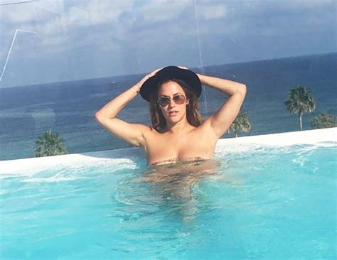 Caroline Flack Nude Topless Candid Photos Scandal Planet