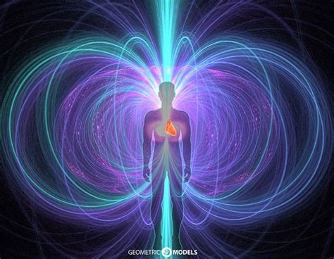 Human Biomagnetic Field Spiritual Images Sacred Geometry Plasma