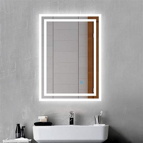 Buy Xinyang Illuminated Bathroom Wall Mirrors With Demister Padled Lightsip44touch Sensor