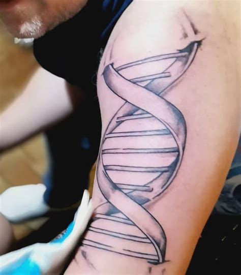 30 Pretty Dna Tattoos You Must Try Xuzinuo