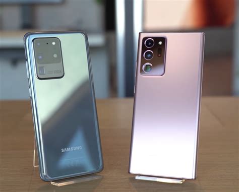 Samsung Galaxy Note 20 Ultra Vs Galaxy S20 Ultra Comparison And Specs