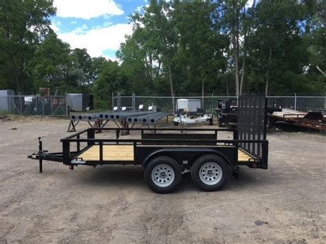 6 X 12 Tandem Axle Open Utility Trailer 6x12 Trailers For Sale