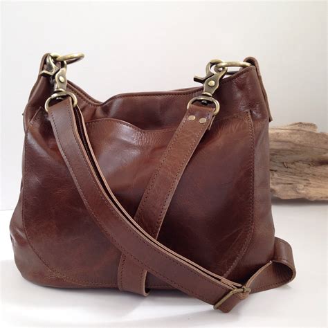 Small Brown Leather Hobo Bags
