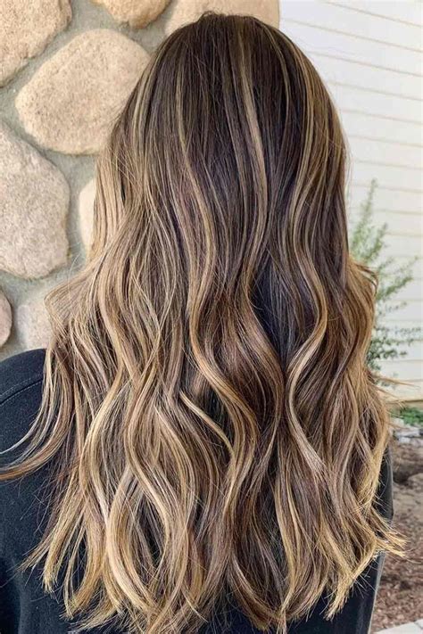 Charming And Chic Options For Brown Hair With Highlights Brown