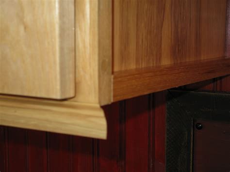 Kitchen Cabinets Bottom Molding Removing Curvy Decorative Trim Under