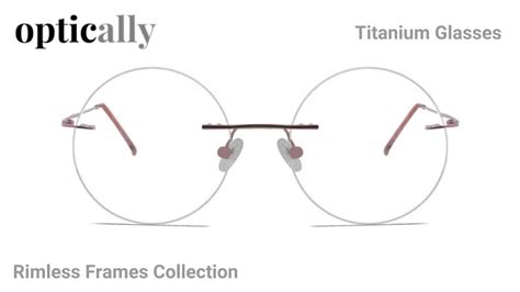 Discover Our Lightweight Colorful Rimless Spectacles Titanium Frames