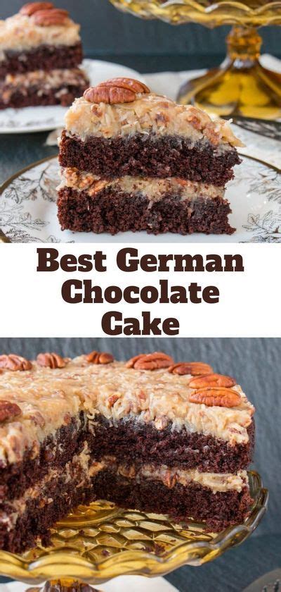 Baker's german's sweet chocolate cake cook over medium heat, stirring constantly until thickened, about 12 minutes. Pin on pokkel