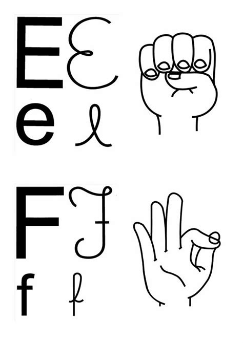 Alfabeto Em Libras Com Quatro 4 Tipos De Letras Para Imprimir EspaÇo Educar