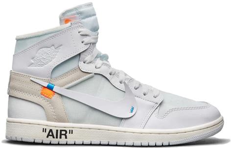 Off White X Air Jordan 1 Retro High White Stockx News