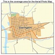Aerial Photography Map of Covington, IN Indiana