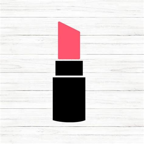 Lipstick Svg Lipstick Clipart Makeup Svg Cut File Cricut Etsy