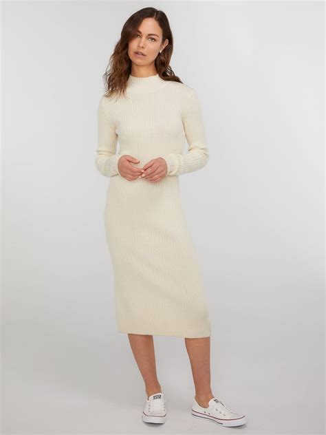 State Cashmere Long Sleeve Turtleneck Sweater Dress Meghan Markle White Calvin Klein Dress And
