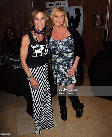 Actress Linda Blair And Actress Ginger Lynn Attend 2013 News Photo