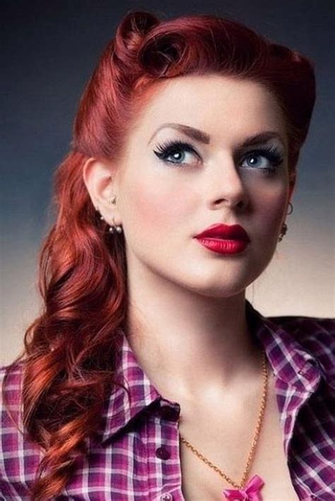 Fifties Hairstyles For Long Hair ´50s Hairstyles Ideas 50s Hairstyles Hair Styles 50s