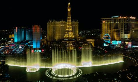 Espectáculo De Fuentes Del Hotel Bellagio De Las Vegas Información