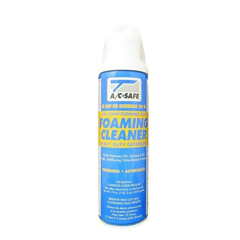 How to clean air conditioner outside unit. AIR CONDITIONER FOAMING CLEANER Coil Evaporator Spray ...