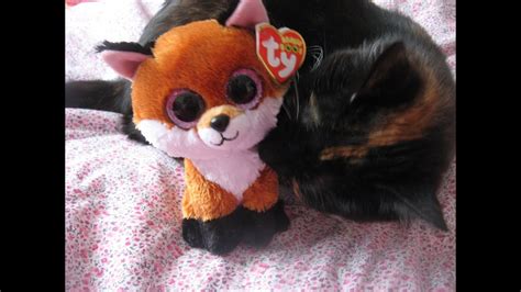Ty Beanie Boos Slick Fox Large Justice Exclusive