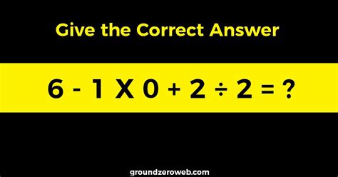 Solve This Tricky Math Equation And Prove That You Are A Genius