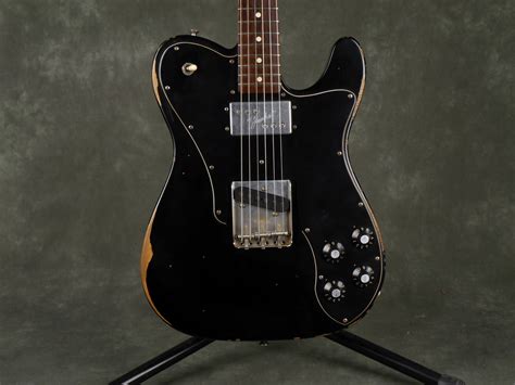 Fender Telecaster Custom 72 Reissue Roadworn Black 2nd Hand Rich