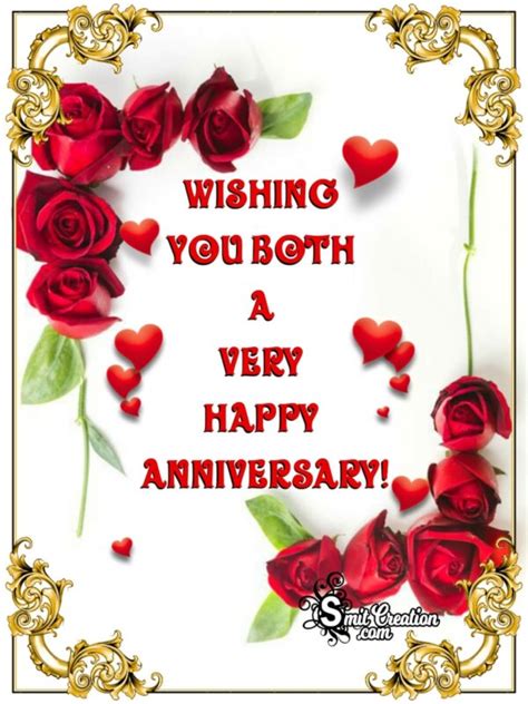 Wishing You Both A Very Happy Anniversary