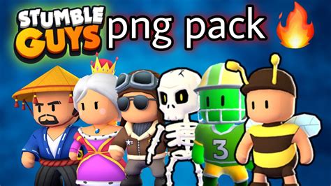 Stumble Guys Png Pack Stumble Guys Characters Png Download Youtube