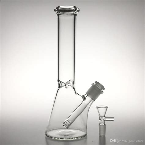 Bulk Order Travel Ready Mm Glass Bong With Downstem Inch Thick