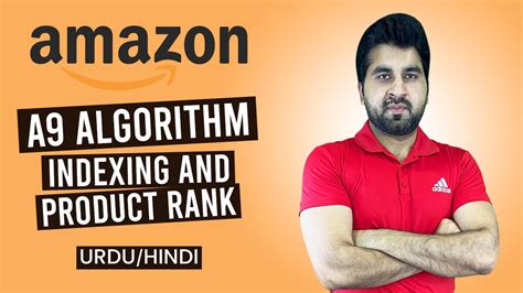 Amazon A9 Algorithm Indexing And Product Rank Youtube