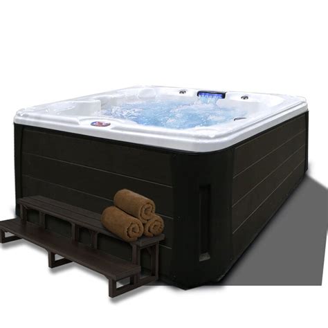 American Spas Hot Tub Am 630lm 5 Person 30 Jet Lounger With Free Cover