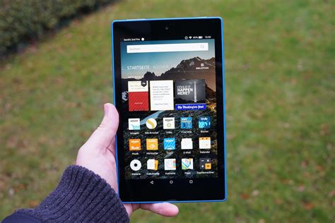 The tablet is still very obviously a budget android. Amazon Fire HD 8 & 10 Test: Günstige Tablets für Prime