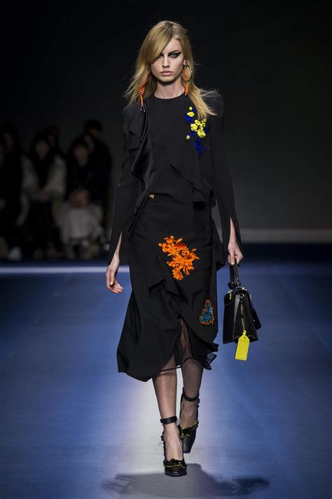 Shop exclusive offers from versace. VERSACE FALL WINTER 2017-18 WOMEN'S COLLECTION | The ...