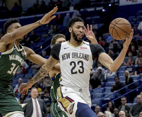 Anthony davis says the right ankle he tweaked is fine, it wasn't bothering me. he says of the back spasms that held him out, he says he's feeling better and thinks he should be good to go. Pelicans' Griffin says no 'shot clock' on any Anthony ...