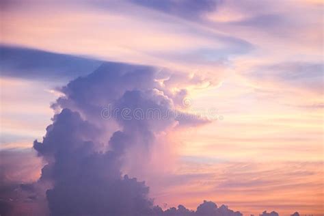 Beautiful Sunset Sky Above Clouds Orange Sunset Sky Beautiful Sky