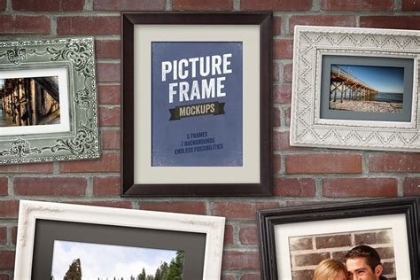 picture frame mockups volume  design panoply