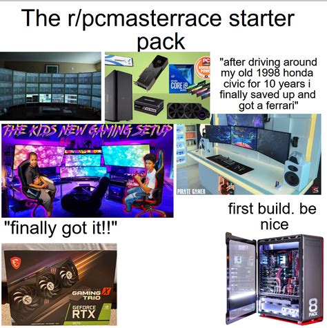The Rpcmasterrace Starter Pack Rstarterpacks