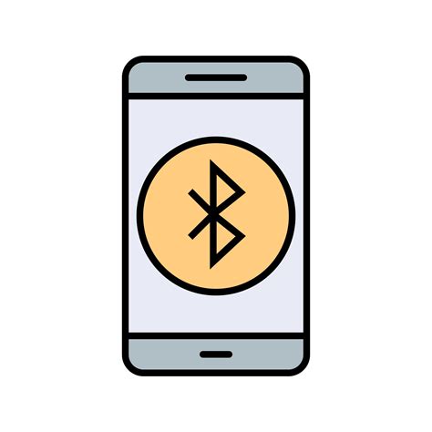 Bluetooth Mobile Application Vector Icon 355492 Download