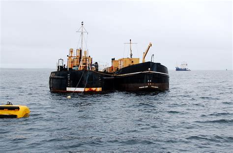 Salvage Barges © Ian Balcombe Geograph Britain And Ireland