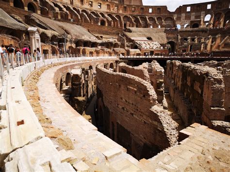 Ancient Roman Colosseum Inside