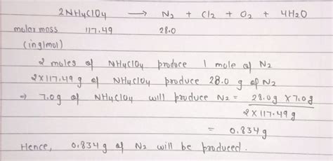 Ammonium Perchlorate Nh4clo4 Is The Solid Rocket Fuel Used By The Us