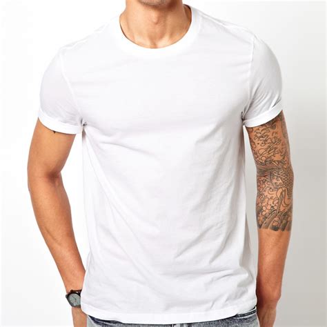 Buy New Stylish Plain White Cotton T Shirt Online ₹249 From Shopclues