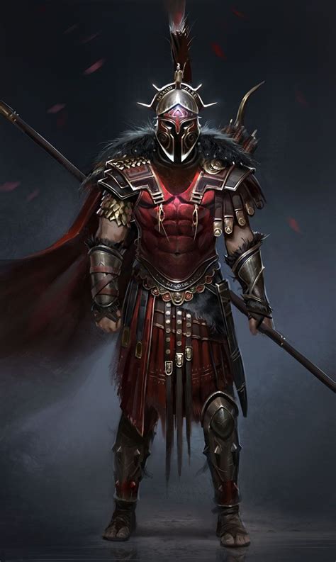 Hero Of Sparta Art Assassins Creed Odyssey Art Gallery OdyssÉe Hero