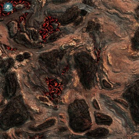 Avernus Wasteland Battlemaps In 2020 Tabletop Rpg Maps Fantasy Map
