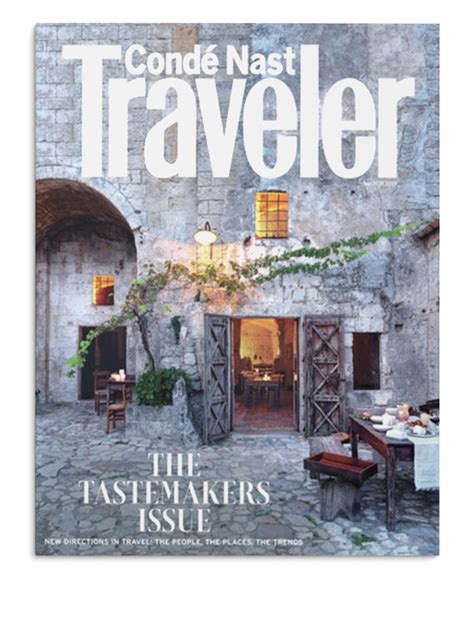 雑誌で紹介された Condé Nast Traveler 2022 Sep Oct