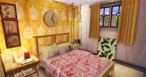 My Sims 4 Blog Cozy Boho Bedroom Room By Simplyjen