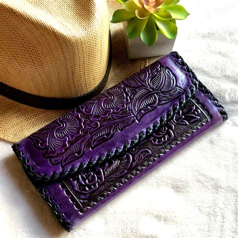 Western Leather Wallets For Women T For Her Handmade Wallet