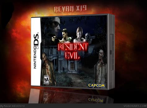 Resident Evil Ds Nintendo Ds Box Art Cover By Revan Xi9