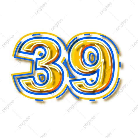 Vector Font Alphabet Number 39 Number Symbol Sign Png And Vector